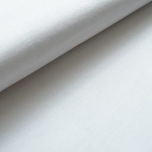Jersey coton Bio Uni blanc 0390