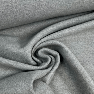 Sergé de laine gris – 61% laine vierge 39 % cachemire 2500